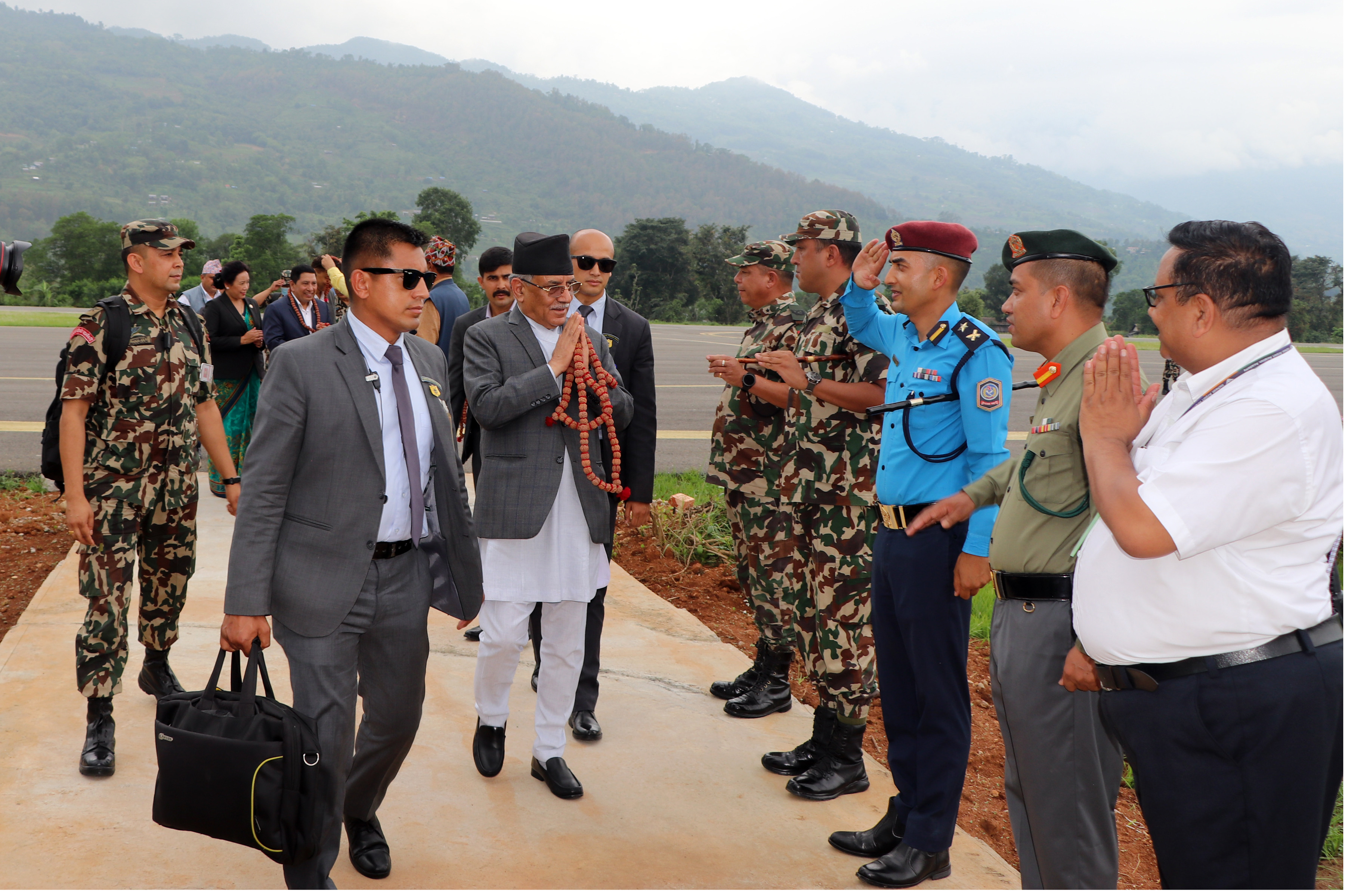  प्रधानमन्त्री प्रचण्ड तुम्लिङ्टारमा